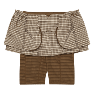 Nike x KNWLS Joan Skirt 'Yukon Brown/Rattan'