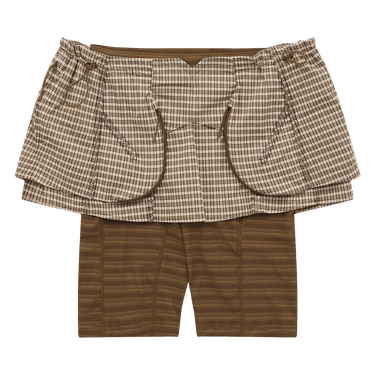 Nike x KNWLS Joan Skirt 'Yukon Brown/Rattan'