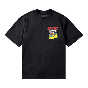Market Felix The Cat Spray Paint Tee Shirt 'Vintage Black'
