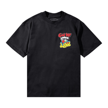 Market Felix The Cat Spray Paint Tee Shirt 'Vintage Black'