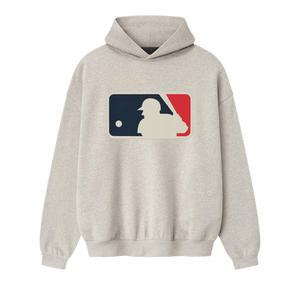 Fear of God Essentials MLB Sport Hoodie 'Heather Stone'