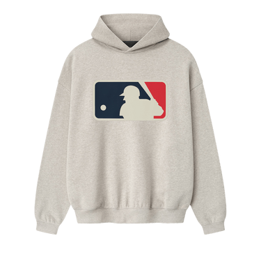 Fear of God Essentials MLB Sport Hoodie 'Heather Stone'