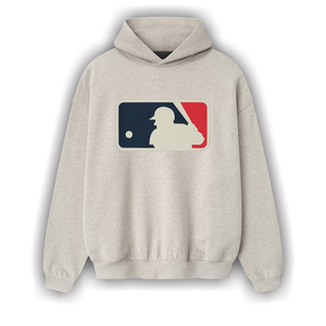 Fear of God Essentials MLB Sport Hoodie 'Heather Stone'