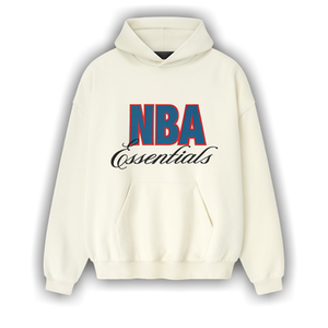 Fear of God Essentials NBA 90s Hoodie 'Cream White'