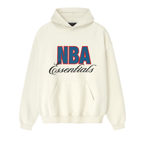 Fear of God Essentials NBA 90s Hoodie 'Cream White'