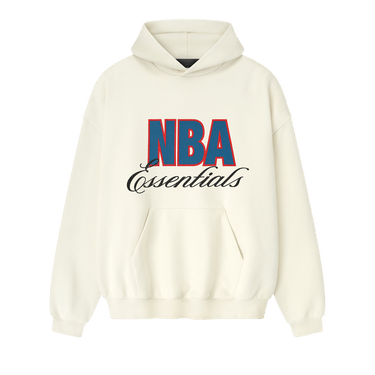 Fear of God Essentials NBA 90s Hoodie 'Cream White'