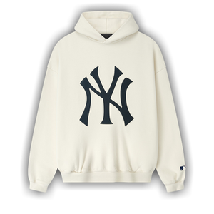 Fear of God Essentials Yankees Sport Hoodie 'Cream White'