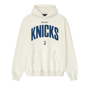 Fear of God Essentials Knicks 90s Hoodie 'Cream White'