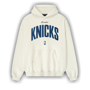 Fear of God Essentials Knicks 90s Hoodie 'Cream White'