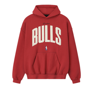Fear of God Essentials Bulls 90s Hoodie 'Red'