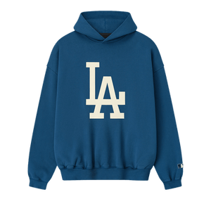 Fear of God Essentials Dodgers Sport Hoodie 'Blue Sapphire'