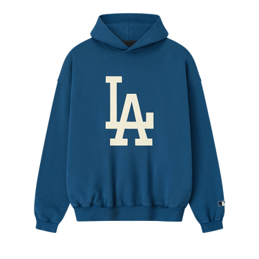 Fear of God Essentials Dodgers Sport Hoodie 'Blue Sapphire'