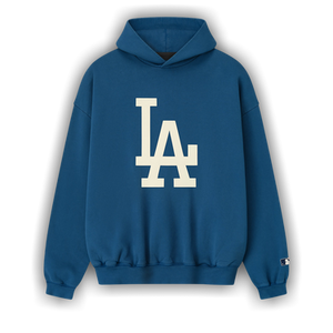 Fear of God Essentials Dodgers Sport Hoodie 'Blue Sapphire'