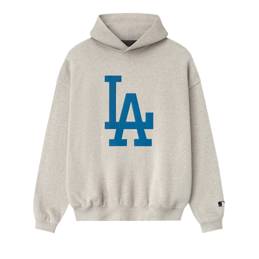 Fear of God Essentials Dodgers Sport Hoodie 'Heather Stone'