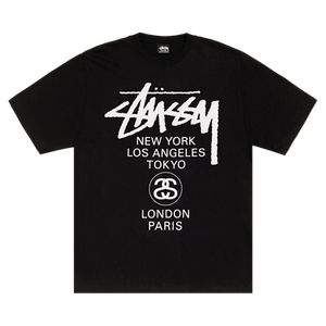 Stussy World Tour Tee 'Black'