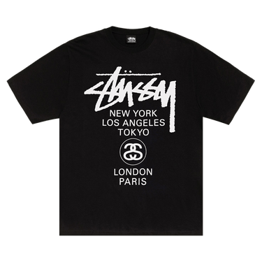 Stussy World Tour Tee 'Black'