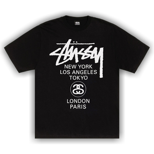 Stussy World Tour Tee 'Black'