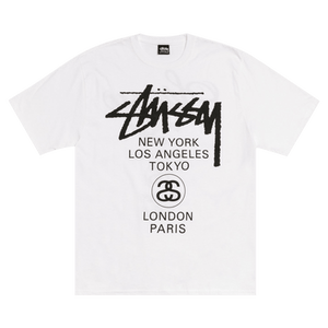 Stussy World Tour Tee 'White'