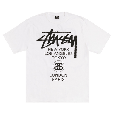 Stussy World Tour Tee 'White'