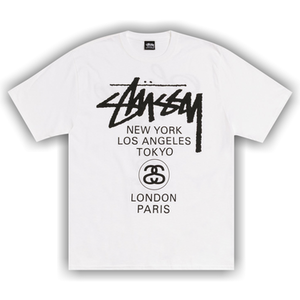 Stussy World Tour Tee 'White'