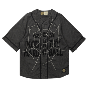 Kapital Cotton Wool Great Kountry Baseball Shirt 'Grey'