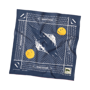 Kapital Fastcolor Selvedge Bandana 'Navy'
