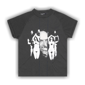 Enfants Riches Deprimes Anton/Hopper Assemblage Raglan T-Shirt 'Faded Black'