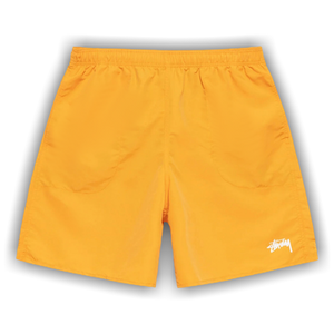Stussy Stock Elastic Waistband Water Short 'Tangerine'