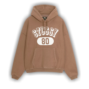 Stussy 80 Relaxed Hoodie 'Brown'