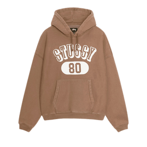Stussy 80 Relaxed Hoodie 'Brown'