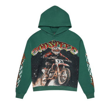 Godspeed Motocross Hoodie 'Green'