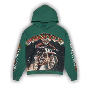 Godspeed Motocross Hoodie 'Green'