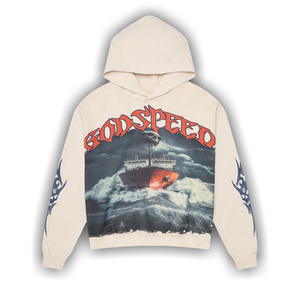 Godspeed Seasick Hoodie 'Bone'