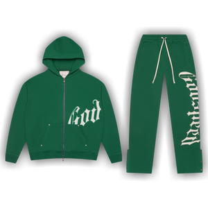 Godspeed OG Logo Sweatsuit V2 'Green/White'