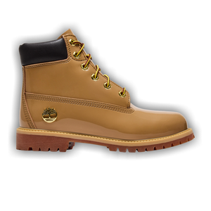 Timberland 6 Inch Premium Waterproof Boot Patent Big Kid 'Wheat'
