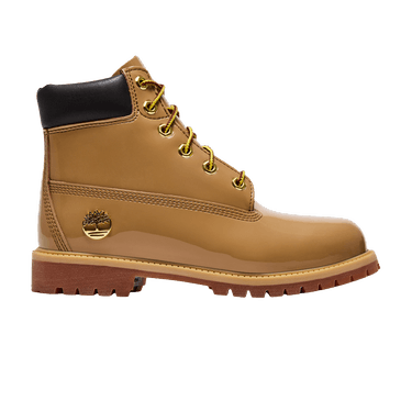 Timberland 6 Inch Premium Waterproof Boot Patent Big Kid 'Wheat'