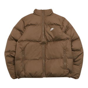 Nike Therma-FIT Puffer Jacket 'Mosswood Brown/White'