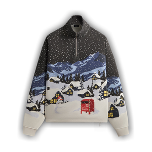 Kith Kithmas Village Quarter Zip 'Black'