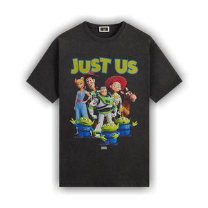 Kith x Disney For Pixar Just Us Toy Story Vintage Tee 'Black'