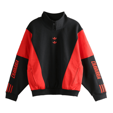 Adidas x Willy Chavarria Watsonville Mockneck Coat 'Black/Red'