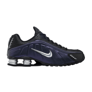 Nike Shox R4 'Black Metallic Silver Purple Dynasty'