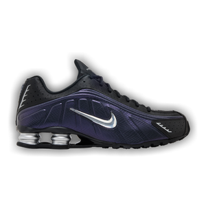 Nike Shox R4 'Black Metallic Silver Purple Dynasty'