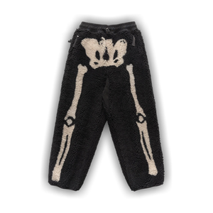 Kapital Bone Boa Fleece Easy Pants 'Black'