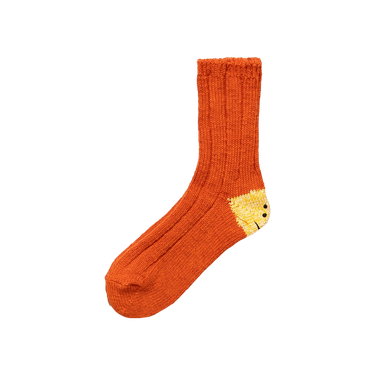Kapital 56 Yarns MA-1 Rainbowy Happy Heel Socks 'Orange'