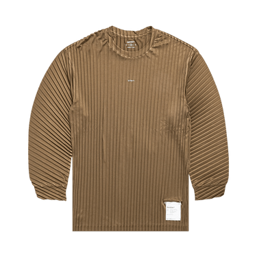 SATISFY Auralite Pleated Long Tee 'Olive'