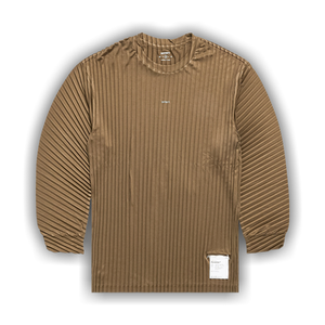 SATISFY Auralite Pleated Long Tee 'Olive'