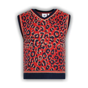Adidas x Wales Bonner Knit Vest 'Collegiate Navy/Magic Beige/Better Scarlet'