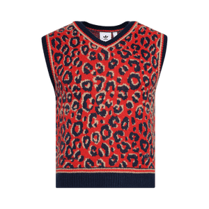 Adidas x Wales Bonner Knit Vest 'Collegiate Navy/Magic Beige/Better Scarlet'