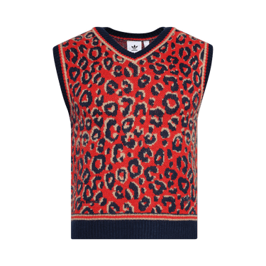 Adidas x Wales Bonner Knit Vest 'Collegiate Navy/Magic Beige/Better Scarlet'