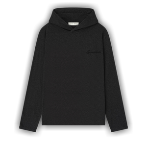 Fear of God Essentials Embroidered Classic Hooded Long-Sleeve 'Vintage Black'
